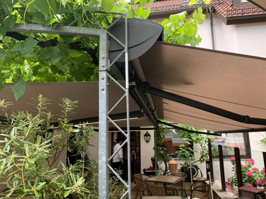 VANA SPP055 Armschulter Für Markise – 40 X 40 Mm, Aluminium/Stahl | Ersatzteil Für Gelenkarmmarkisen