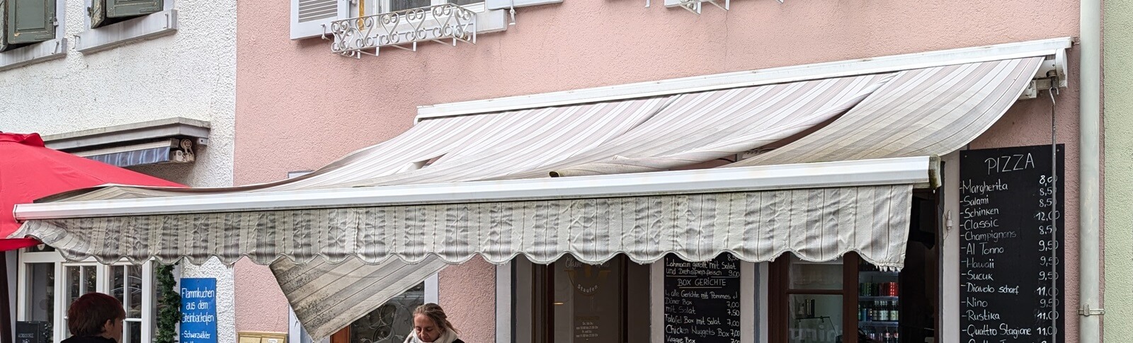 Neues Tuch fr Ihre Markise - hier auf Ma fr viele Modelle