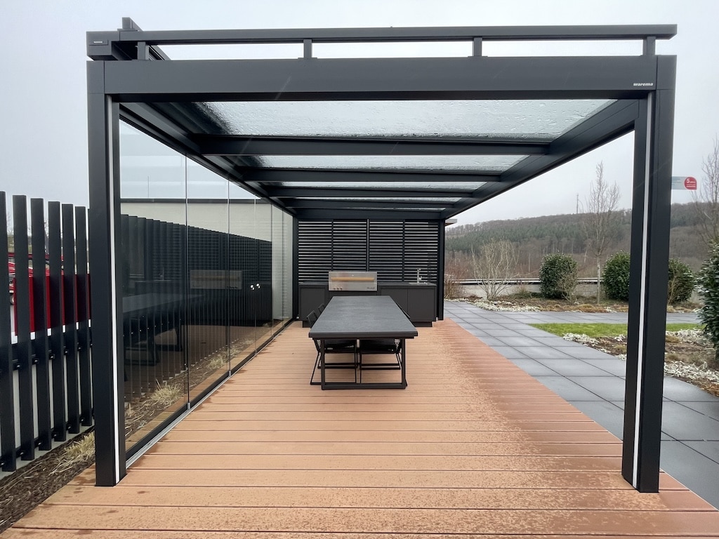 warema Pergola mit Glas